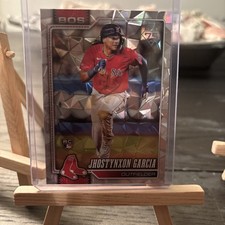 2026 Topps Series 1 Base Jhostynxon Garcia RC Boston Red Sox #316 Diamante Foil