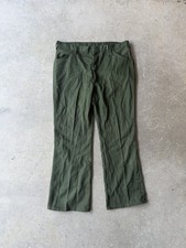Vintage 70s Dickies Cotton Canvas Chinos Work Pants 38x29