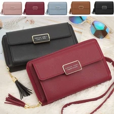 Women Crossbody Phone Bag Mini Messenger Bag Wallet Pouch Purse Shoulder Bag