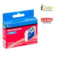Icolor Patrone FüR Epson (Ersetzt T1811 T1812 T1813 T1814 / 18XL), Cyan