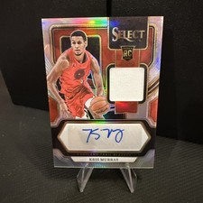 2023-24 Panini Select Prizm RPA Kris Murray Portland Trailblazers #'d 148/199