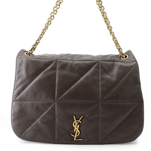 SAINT LAURENT PARIS Jamie 4.3 Chain Shoulder Bag Size Large Lambskin Light M...