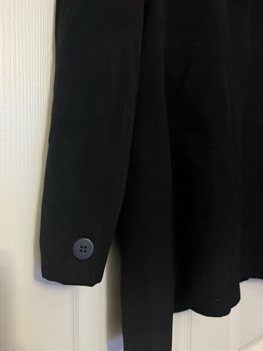 Jones New York schwarzer Wollblazer Jacke Gr. 10 Taschen, klassisch - Bild 8 von 9