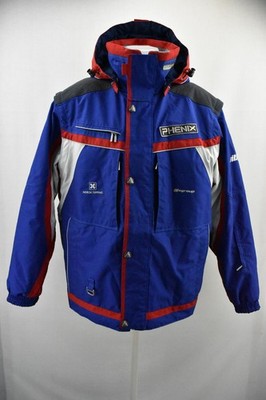 PHENIX Ski Thermo Jacke 2 in 1 Weste Gilet Kapuze Outdoor wattiert Mantel XL 54