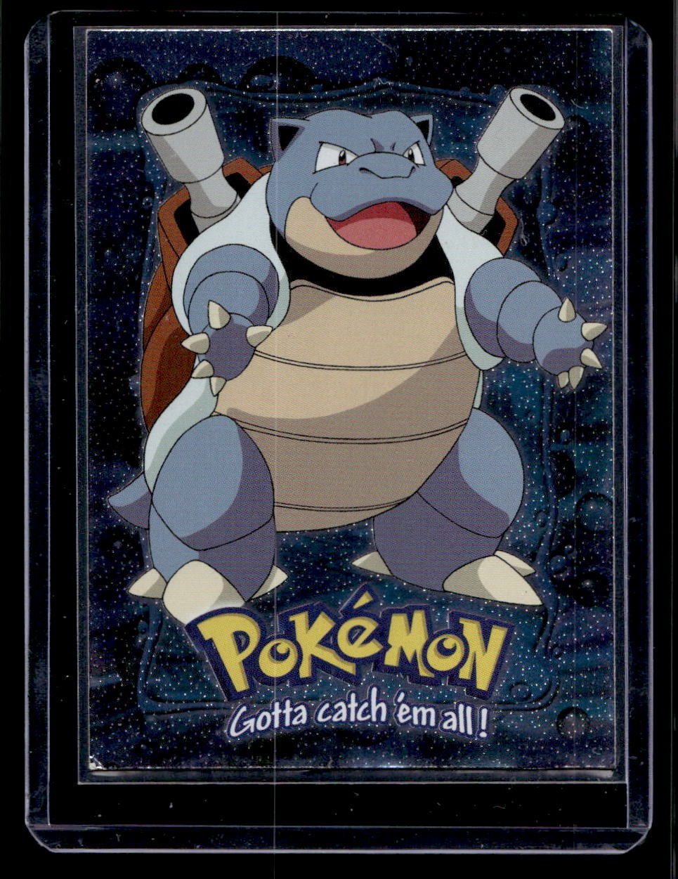 Pokemon 1999 Black Topps Movie Evolution Blastoise