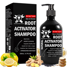 200mL Spartan Repair Shampoo Root Activator Shampoo for Men: Hair Growth Shampoo