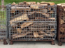 Heavy Duty Wire Mesh Standard Pallet Cage Stillage Stackable and Folding