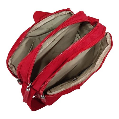 Borsa Da Donna Roncato Rosso con cerniere - Foto 4 di 4