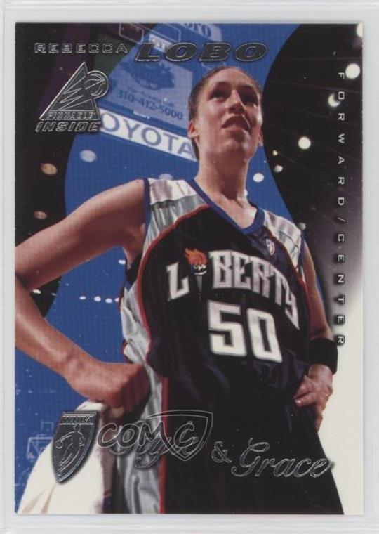 1997 Pinnacle Inside WNBA Style & Grace Rebecca Lobo #80 HOF 1as0