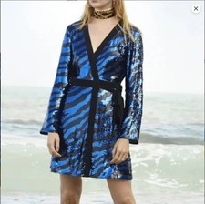 NWT. $540 RIXO Sequin Mini Dress Size S