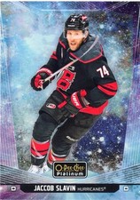 2024-25 O-Pee-Chee Platinum - Jaccob Slavin #69 Cosmic /65