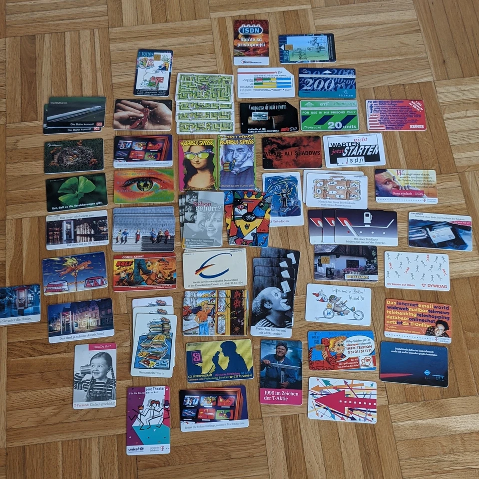 Telefonkarten Sammlung überwiegend Deutschland - Bild 1 von 1