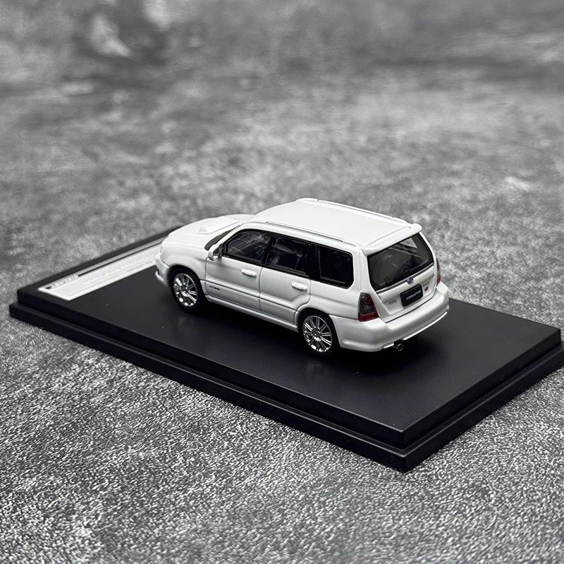 Fiberrun 1/64 Scale Subaru Forester SG9 Sti White Diecast Model Toy Gift NIB - Bild 4 von 4