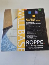 3 boxes of Roppe Selfstick Vinyl Wall Base 4 x 20' Snow White. Brand New