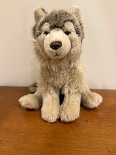 Ganz Webkinz Signature Timber Wolf Plush WKS1008 NO CODE Stuffed Animal Retired