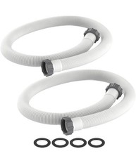 (2) Pack Pool Pump Replacement Hoses 1.5 Diam...