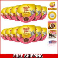 Tender Favorites Wet Cat Food - Chicken & Beef in Sauce, 12 X 2.75 Ounce Cups