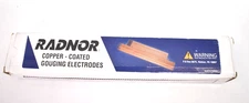 Radnor 3/16" x 12" DC Pointed Copperclad Arc Gouging Electrodes 50 Pack