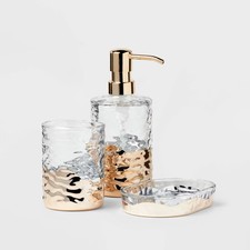3pc Luxe Coordinate Bath Bundle Set - Threshold