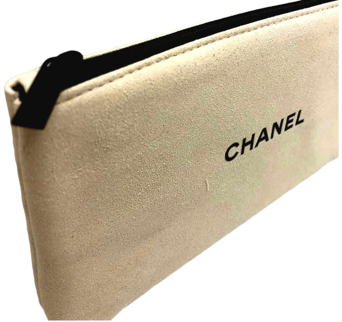 CHANEL LES BEIGES Pouch Makeup Bag Case Beige 20x12x2cm NEW RARE