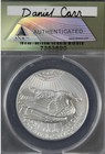 2022 D Token $40 UHR-Winged St Gaudens MS70 Dan Carr 1 oz Silver Both Kinds — photo 4