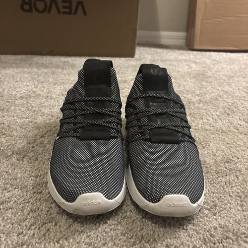 Adidas Women's Sneakers 11 Cloudfoam Pure Running  Lace Up Athletic Black grey  