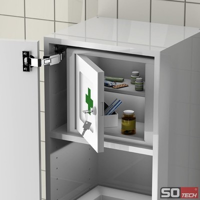 SO-TECH  Medikamentenfach Hausapotheke Tablettenschrank Arznei Erste Hilfe