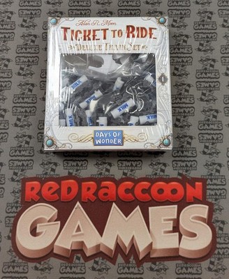 Ticket To Ride Deluxe Train Set #1 White Milk Cars Sealed