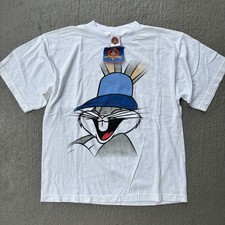 NEW Vintage 1996 Bugs Bunny Big Face Looney Tunes NWT Shirt YOUTH XL