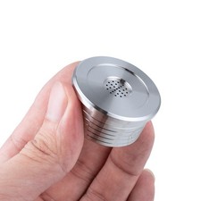 Per Lavazza Cucchiaio Tamper Cialde Caffè Acciaio Inox Ricaricabile Riutilizzabile