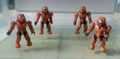 Halo Mega Bloks Series 4 Orange UNSC Spartan