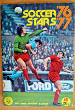 FKS SOCCER STARS 76/77 ALBUM ALMOST COMPLETE