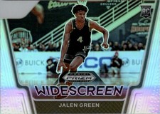 2021-22 Panini Prizm Draft Picks Widescreen Prizms Silver #7 Jalen Green - BSK