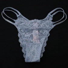 VICTORIA'S SECRET Dream Angels Shine Strap Twinkle Lace Brazilian Panty S M L