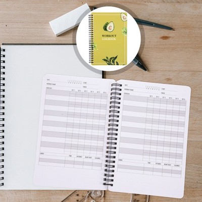  Fitnessstudio-tagebuch Fitness-zeitplan-notizblock Planer-Notizbuch