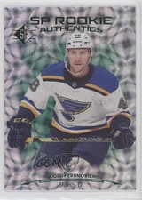 2021 SP Retail Rookie Authentics Green Patterned Foilboard Scott Perunovich 2o7