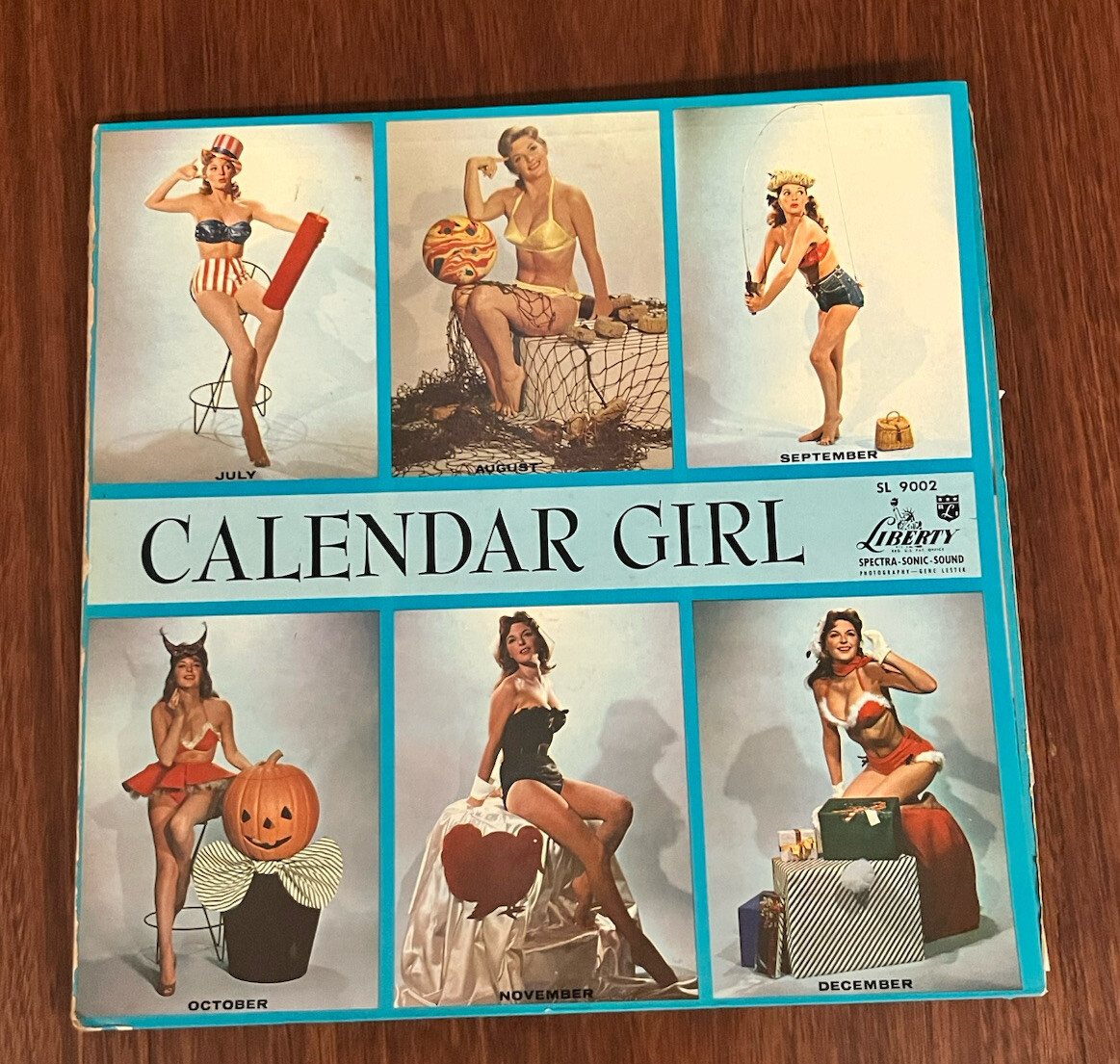 Julie London ‎Calendar Girl Vinyl LP US 1956 Mono Gatefold VG/VG+