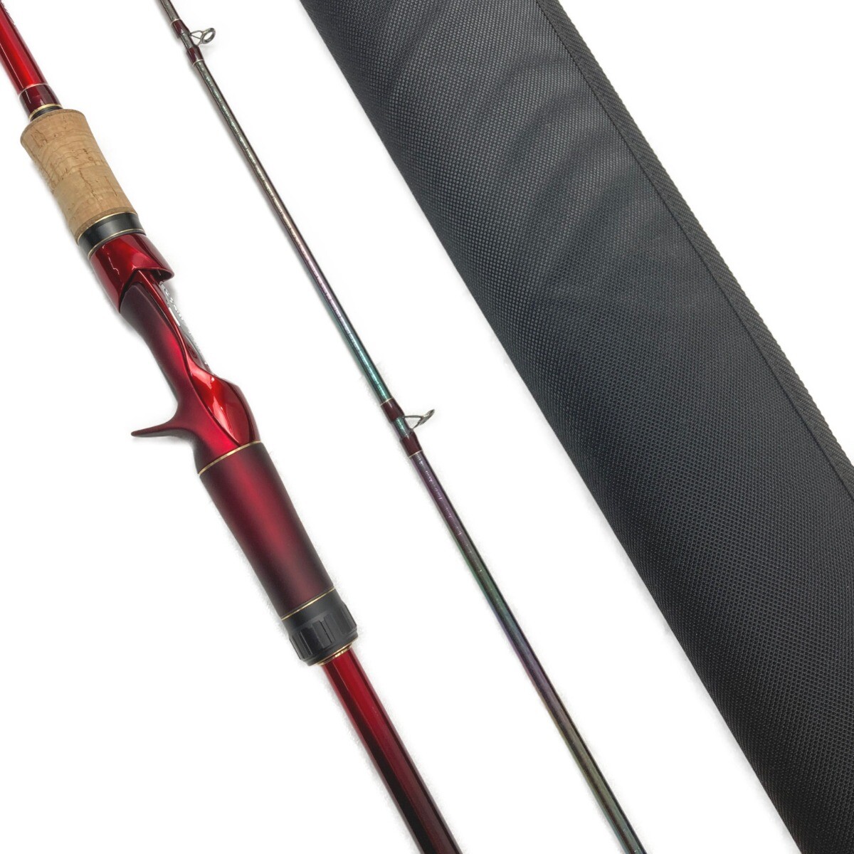 SHIMANO 18 World Shaura 1703R-2 39257 lure rod with case #PB00133