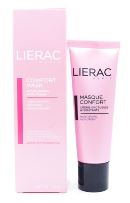 2 Pack Lierac Comfort Mask Moisturizing Rich Cream 1.75 Oz 50 ml New
