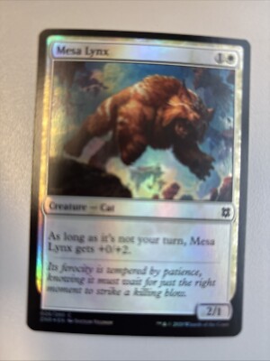 Mesa Lynx Magic The Gathering Foil 028/280 ZNR