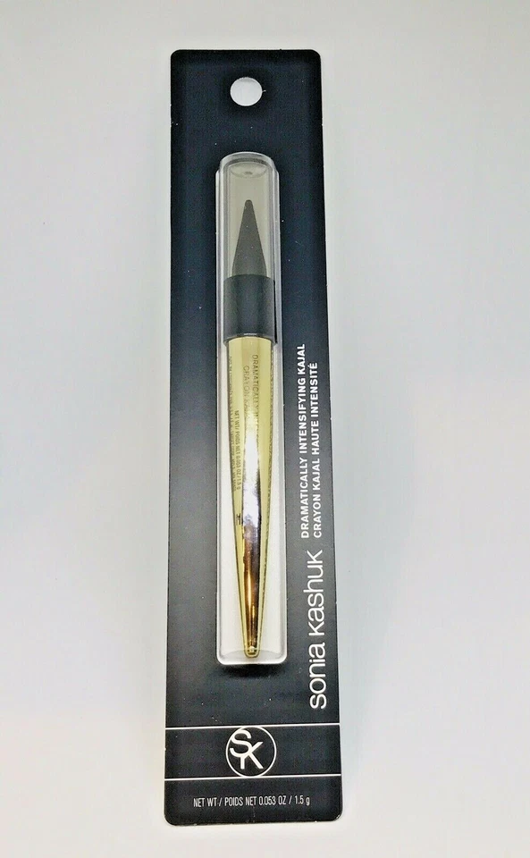 Delineador de ojos en gel Sonia Kashuk dramáticamente intensificador Kajal negro 01 iluminador Foto 3 de 4