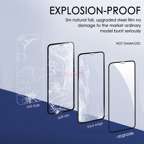 Arc Screen Protector For iPhone 14 13 12 11 Pro X XR XS Max Mini Tempered Glass - Picture 8 of 10