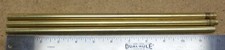 (3) pieces 360 SOLID BRASS round stock 3/8" (0.375) 11" RND rod - cutoffs
