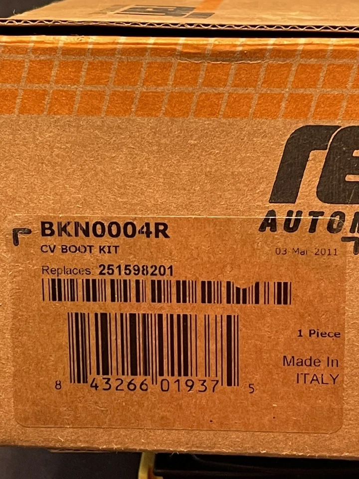 Kit de arranque conjunto CV CRP BKN0004R SELLADO DE FÁBRICA Envío rápido Foto 2 de 3