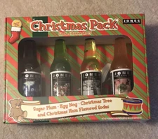 Limited Edition Jones Soda 2007 Holiday Christmas Pack - Brand New Sealed Rare!