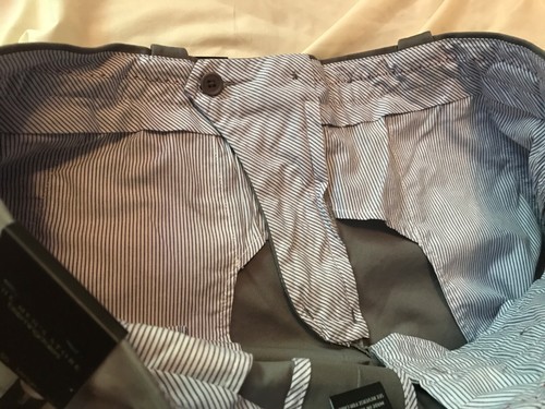 The Men’s Store Bloomingdales Gray Cotton Slacks 36x34, 34x30 - Picture 5 of 10