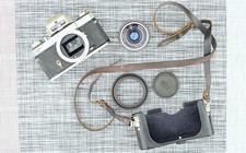 Zeiss Ikon Icarex 35CS Film Camera Serviced Zeiss Ikon Color Pantar 50/2.8 Lens