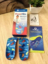 PowerStep PowerKids Pediatric 3/4 Length Orthotic Supports Toddler 11.5-12.5 NEW