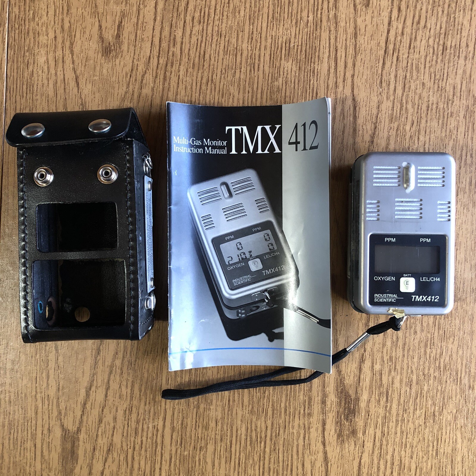 Industrial Scientific TMX412 Multi Gas Monitor, SP402 Sampling Pump