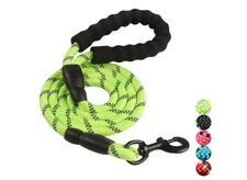 5FT Dog Leash Small and medium-sized Pet Rope Nylon Leads with Comfy Handle